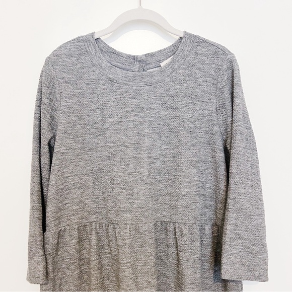 LOFT Textured Knit 3/4 Sleeve Dress - Picture 4 of 8